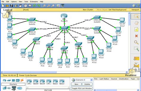 Tutorial Membuat VLAN dengan Cisco Packet Tracer